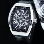 Franck Muller Factory V45 SC DT Silver steel case Diameter 54mm watch